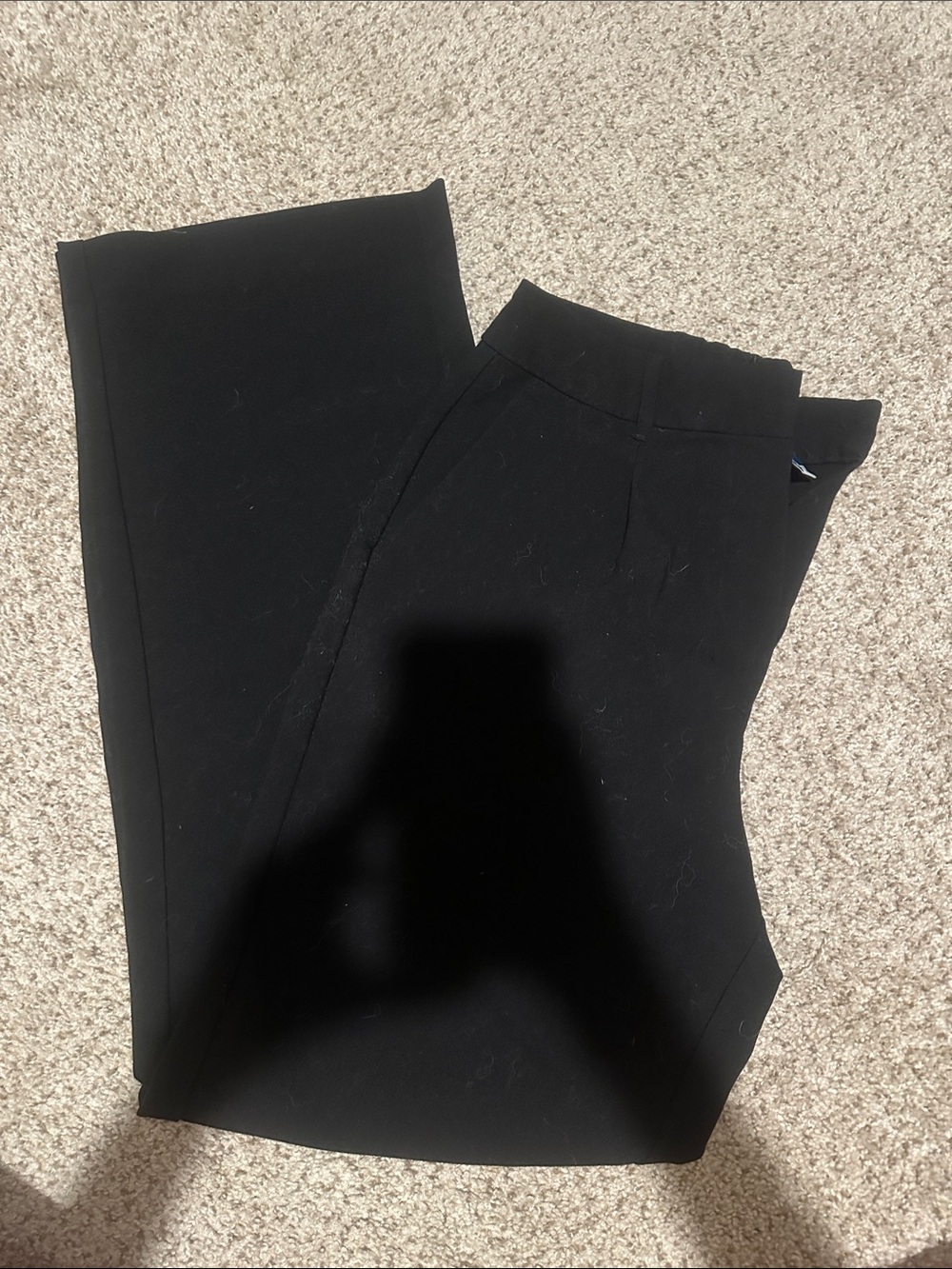 Old Navy Black Women's Straight-Leg Trousers - Classic Workwear